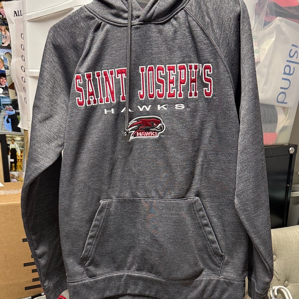 Saint Joseph's Hawks Charcoal Hoodie